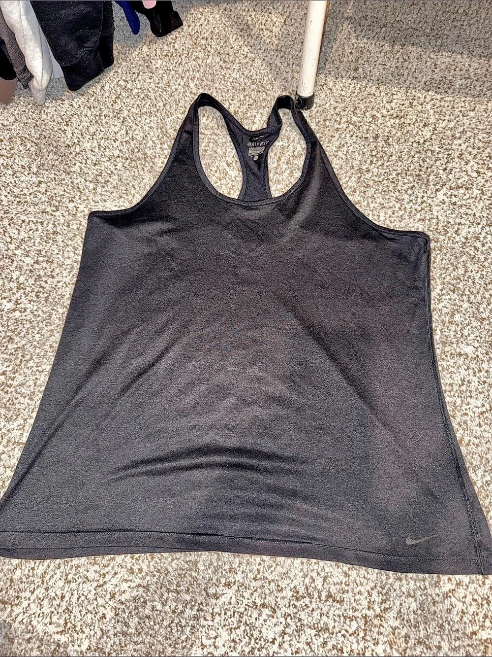 Nike Dri-FIT Racerback Tank Top Women's Black XL